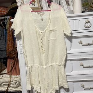 Free People intimately gauzy romper.